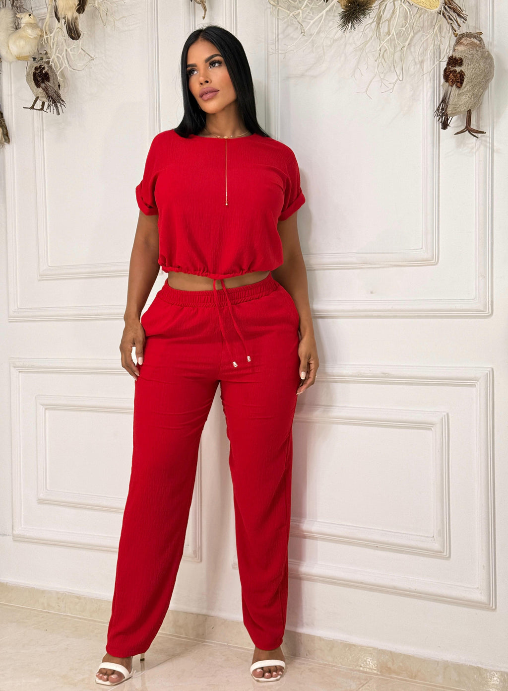 CONJUNTO CREPE MARTILLADO
