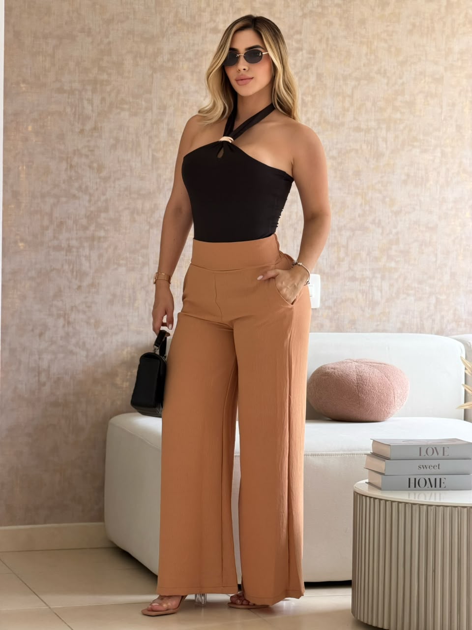 PANTALON CREPE MARTILLADO