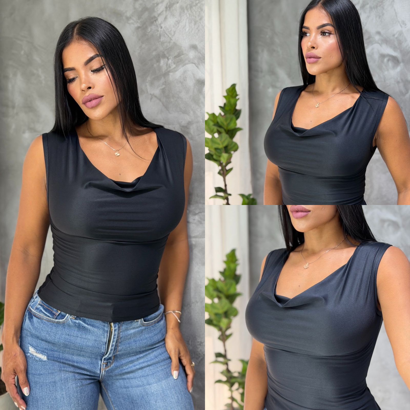 BLUSA DRAPEADA